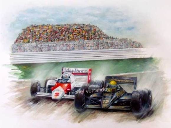 Senna - Prost - Estoril